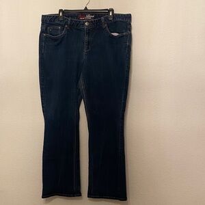 Tommy Hilfiger Dark Blue Women's Boot Cut Jeans